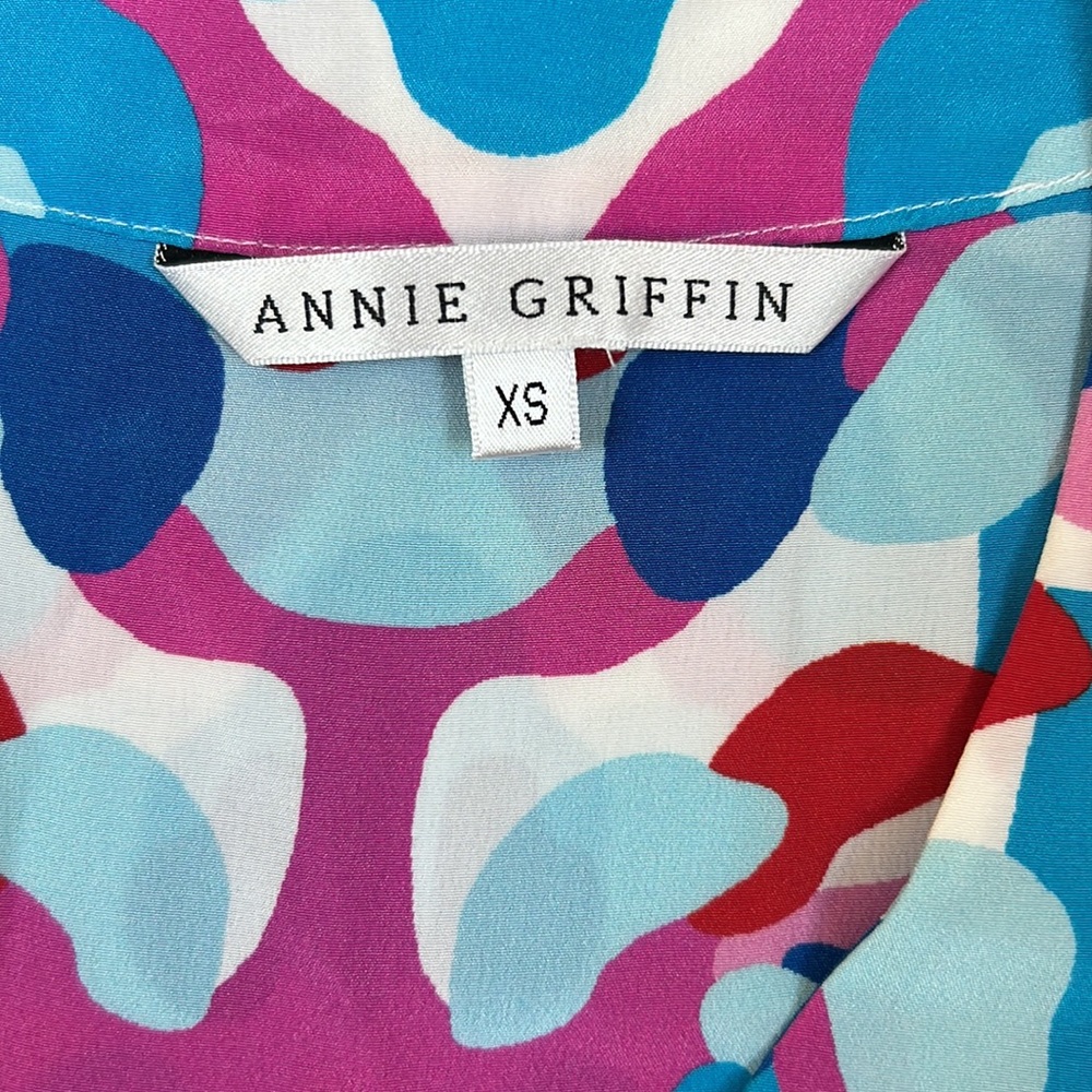 Annie Griffin Silk Top Size X-Small View 3
